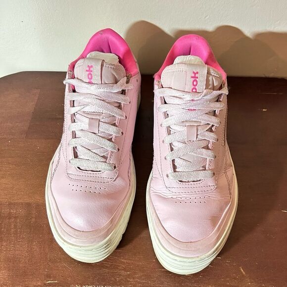 Reebok Club C Double Geo Womens US 7.5 Frost Berry - Picture 2 of 9